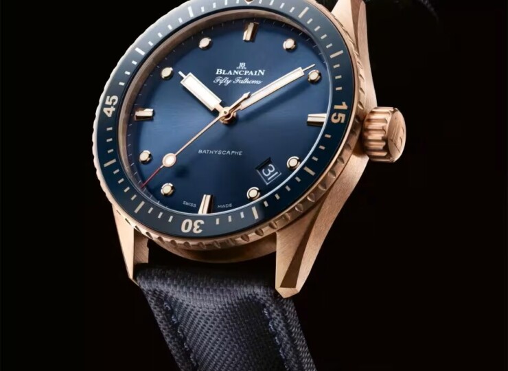 BLANCPAIN フィフティ ファゾムス バチスカーフ 43mm ブルー文字盤 5000-36S40-O52A