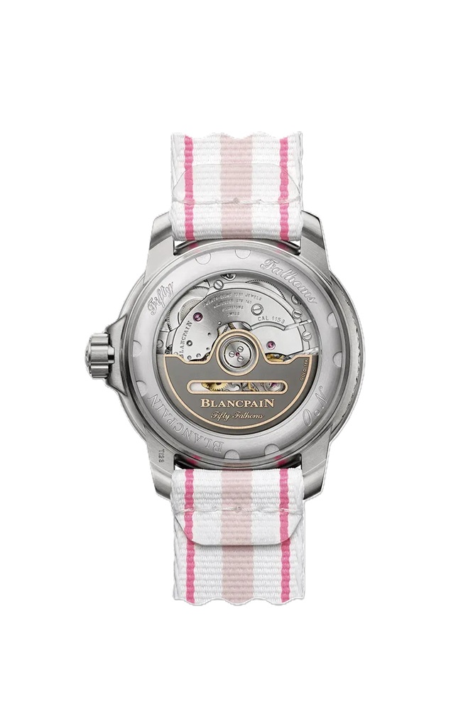 BLANCPAIN フィフティファゾムス オートマティック 38mm マザーオブパール文字盤 チタン 5007-12B44R-NAFA