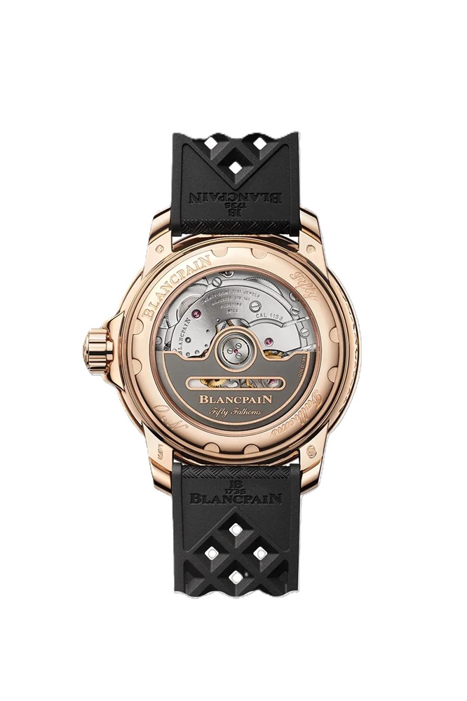 BLANCPAIN フィフティファゾムス オートマティック 38mm マザーオブパール文字盤 18Kレッドゴールド 5007-3644A-B64B
