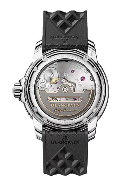 BLANCPAIN フィフティファゾムス オートマティック 42.3mm ブラック文字盤 ステンレススティール ラバー 5010-1130-B64B