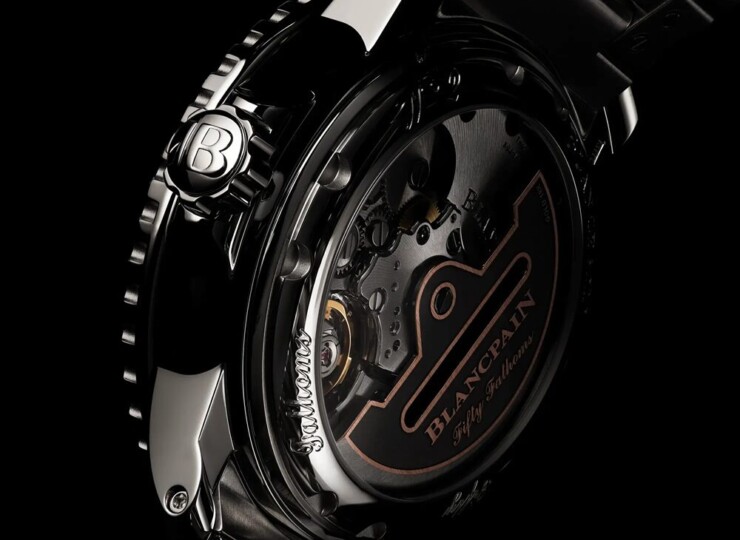 BLANCPAIN フィフティファゾムス オートマティック 42.3mm ブラック文字盤 ステンレススティール ラバー 5010-1130-B64B