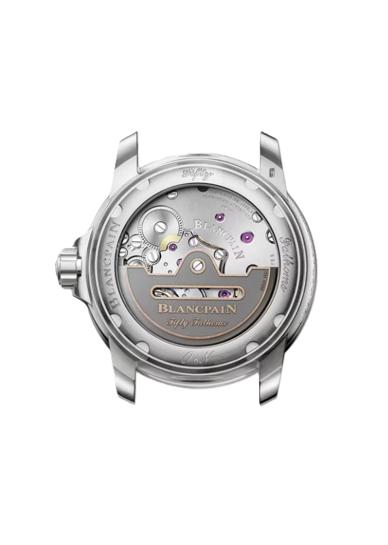 BLANCPAIN フィフティファゾムス オートマティック 42.3mm ブラック文字盤 チタン NATOストラップ 5010-12B30-NABA