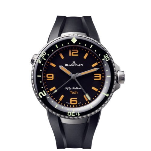 BLANCPAIN フィフティファゾムス 70th アニバーサリー アクト2：テック ゴンベッサ 47mm ブラック文字盤 5019-12B30-64A