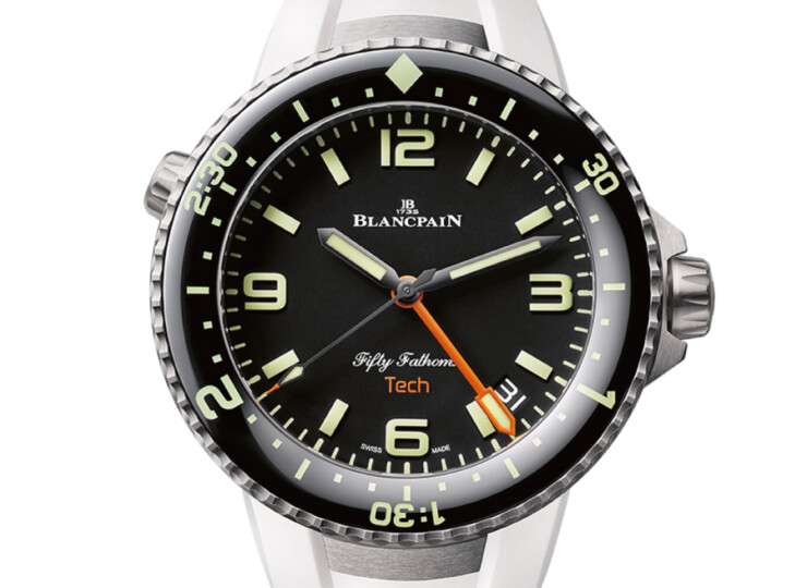 BLANCPAIN フィフティ ファゾムス テック 47mm アブソリュート ブラック文字盤 5019A-12B30-94A