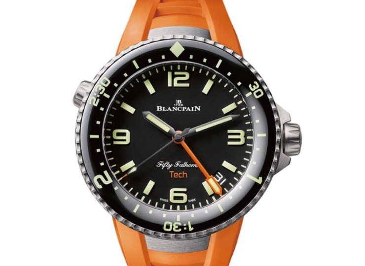 BLANCPAIN フィフティ ファゾムス テック 47mm アブソリュート ブラック文字盤 5019A-12B30-94A