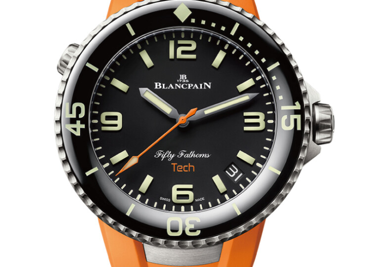 BLANCPAIN フィフティ ファゾムス テック 45mm アブソリュート ブラック文字盤 5029-12B30-94A