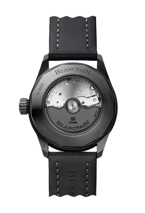 BLANCPAIN フィフティ ファゾムス バチスカーフ コンプリートカレンダー 43.6mm ブラック文字盤 セラミック セイルキャンバス 5054-0130-B52A