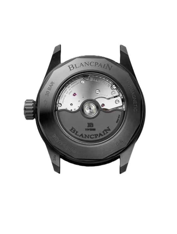 BLANCPAIN フィフティ ファゾムス バチスカーフ コンプリートカレンダー 43.6mm ブラック文字盤 セラミック NATO 5054-0130-NABA