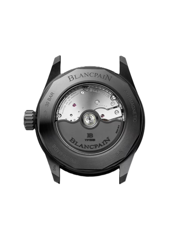 BLANCPAIN フィフティ ファゾムス バチスカーフ コンプリートカレンダー 43.6mm サンバーストグリーン文字盤 セラミック NATO 5054-0153-NABA