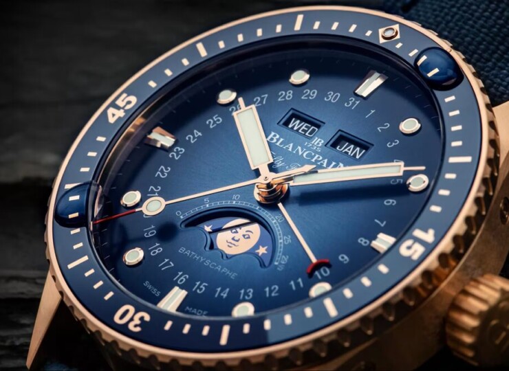 BLANCPAIN フィフティ ファゾムス バチスカーフ コンプリートカレンダー 43mm ブルー文字盤 5054-3640-O52A