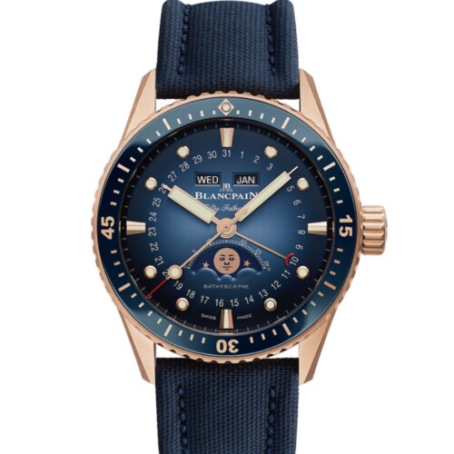 BLANCPAIN フィフティ ファゾムス バチスカーフ コンプリートカレンダー 43mm ブルー文字盤 5054-3640-O52A