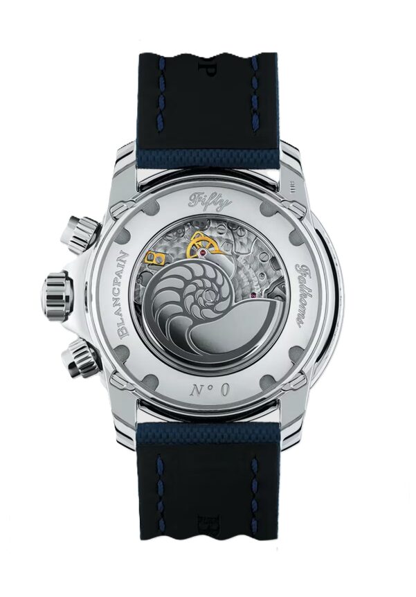 BLANCPAIN フィフティ ファゾムス フライバック クロノグラフ コンプリートカレンダー 45mm ブルー文字盤 5066F-1140-52B
