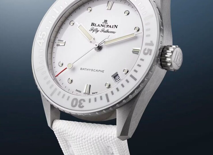 BLANCPAIN フィフティ ファゾムス バチスカーフ 38mm ホワイト文字盤 5100-1127-W52A