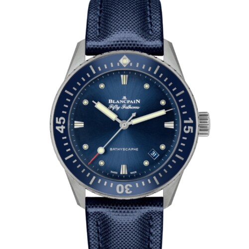 BLANCPAIN フィフティ ファゾムス バチスカーフ 38mm ブルー文字盤 5100-1140-O52A