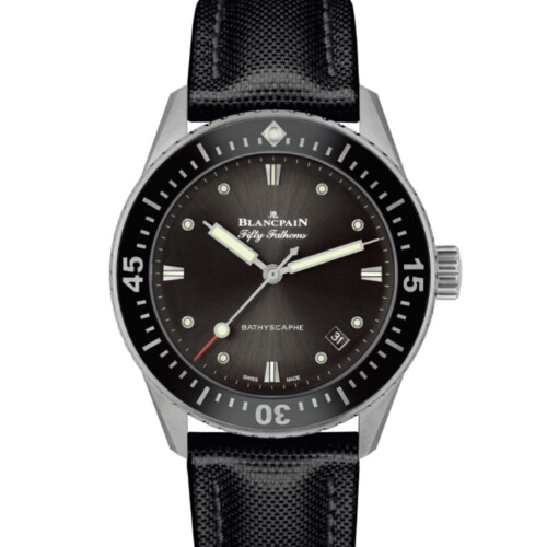 BLANCPAIN フィフティ ファゾムス バチスカーフ 38mm ブラック文字盤 5100B-1110-B52A