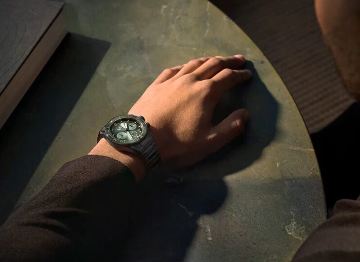 BLANCPAIN フィフティ ファゾムス バチスカーフ クロノグラフ フライバック 43.6mm サンバーストグリーン文字盤 5200-0153-01S