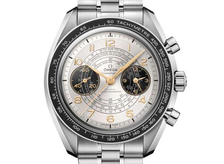 OMEGA スピードマスター クロノスコープ 43mm パリ2024 シルバー文字盤 ステンレススティール ブレスレット 522.30.43.51.02.001