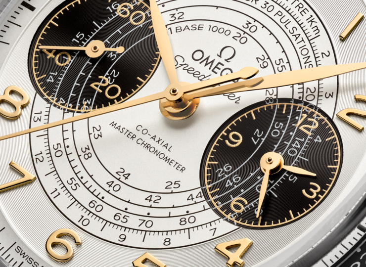 OMEGA スピードマスター クロノスコープ 43mm パリ2024 シルバー文字盤 ステンレススティール レザーストラップ 522.32.43.51.02.001