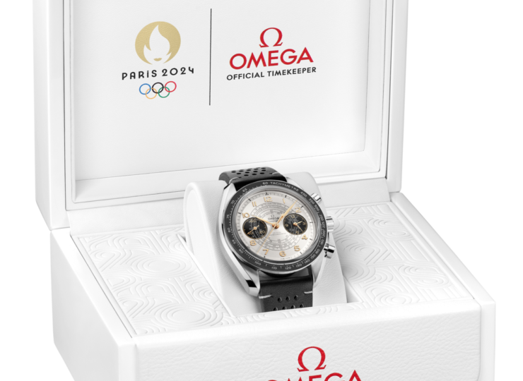 OMEGA スピードマスター クロノスコープ 43mm パリ2024 シルバー文字盤 ステンレススティール レザーストラップ 522.32.43.51.02.001 外箱