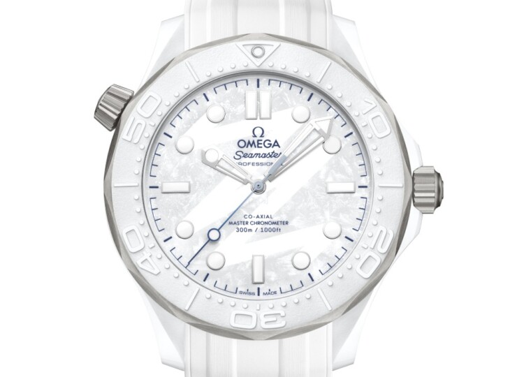 OMEGA シーマスター ダイバー300M 43.5mm ミラノ・コルティナ2026 ホワイト文字盤 オリンピック 522.92.44.20.04.001