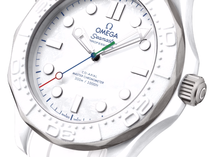 OMEGA シーマスター ダイバー300M 43.5mm ミラノ・コルティナ2026 ホワイト文字盤 パラリンピック 522.92.44.20.04.002