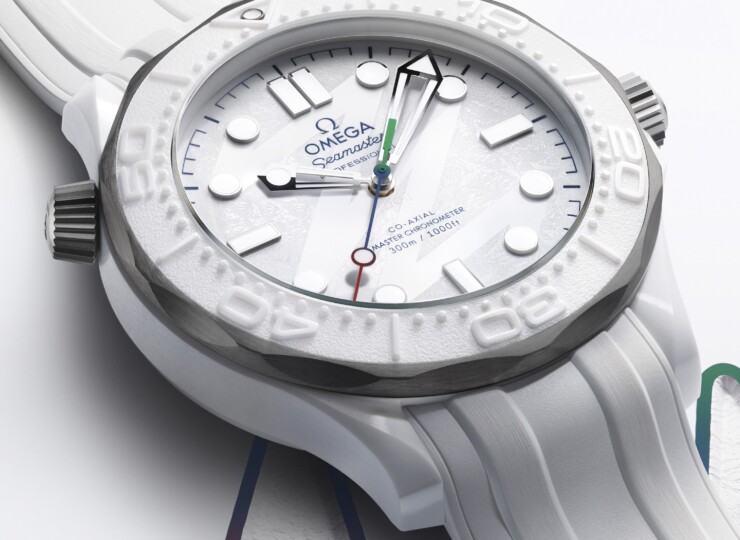 OMEGA シーマスター ダイバー300M 43.5mm ミラノ・コルティナ2026 ホワイト文字盤 パラリンピック 522.92.44.20.04.002