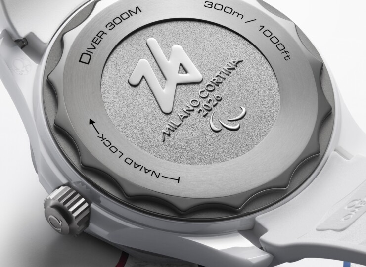 OMEGA シーマスター ダイバー300M 43.5mm ミラノ・コルティナ2026 ホワイト文字盤 パラリンピック 522.92.44.20.04.002