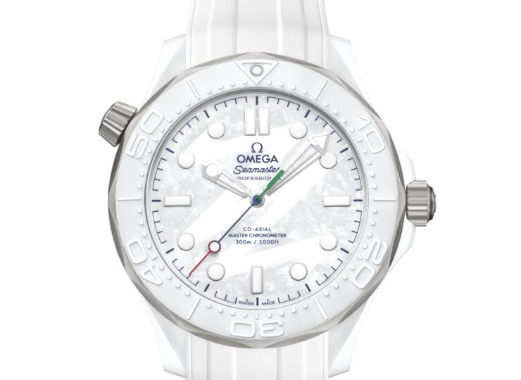 OMEGA シーマスター ダイバー300M 43.5mm ミラノ・コルティナ2026 ホワイト文字盤 パラリンピック 522.92.44.20.04.002