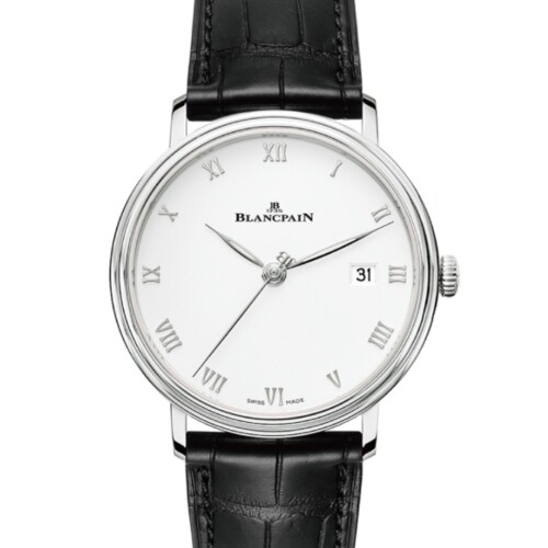 BLANCPAIN ヴィルレ ウルトラスリム 38mm ホワイト文字盤 スティール 6224-1127-55B