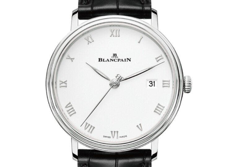 BLANCPAIN ヴィルレ ウルトラスリム 38mm ホワイト文字盤 スティール 6224-1127-55B