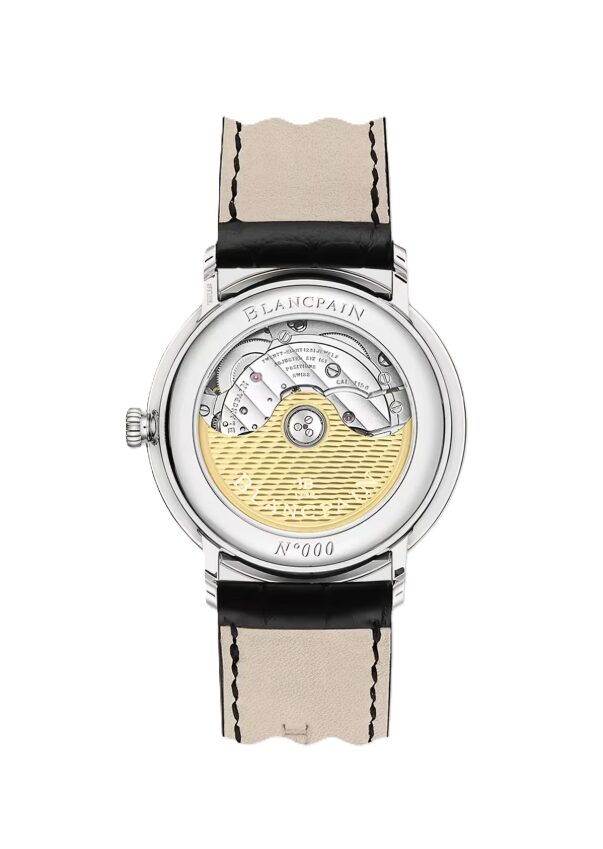 BLANCPAIN ヴィルレ ウルトラスリム 38mm ホワイト ダイヤルベゼルダイヤセッティング文字盤 スティール 6224-4628-55B