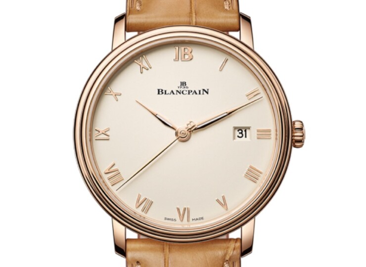 BLANCPAIN ヴィルレ ウルトラスリム 38mm オパリン文字盤 6224N-3642-55B
