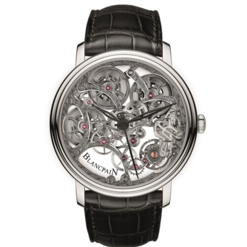 ヴィルレ スケルトン 8デイズ 38mm スケルトン文字盤