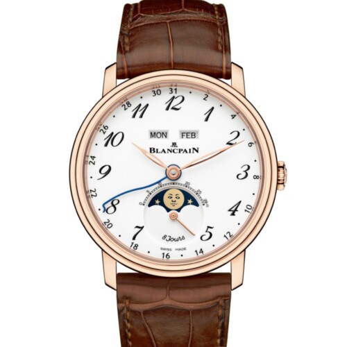 ヴィルレ コンプリートカレンダー 8デイズ 42mm ホワイト文字盤