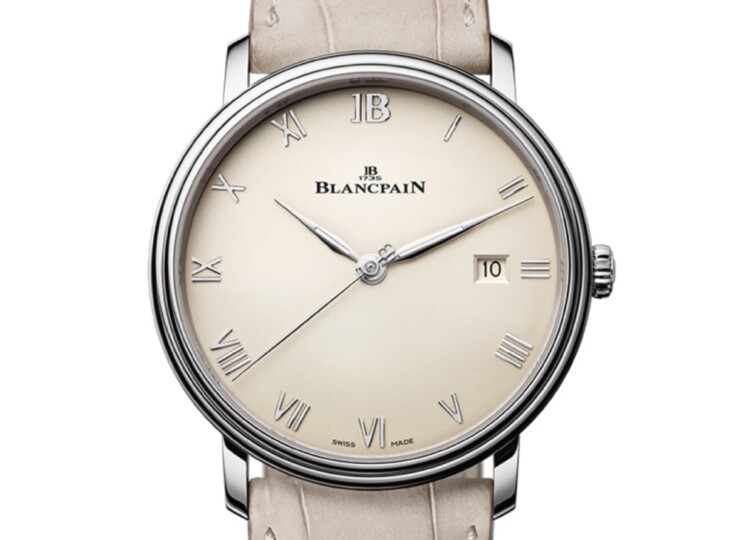 BLANCPAIN ヴィルレ ウルトラスリム 40mm オパリン文字盤 ステンレススチール 6651N-1142-55B
