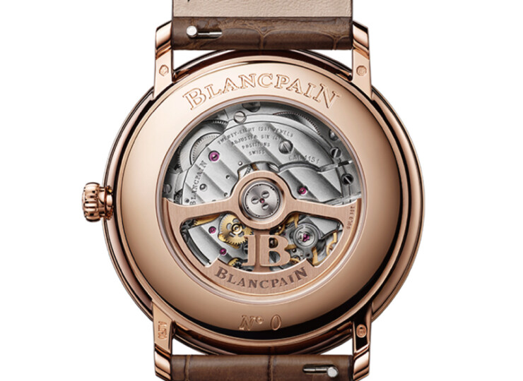 BLANCPAIN ヴィルレ ウルトラスリム 40mm ブラウンゴールド文字盤 6651N-3646-55B