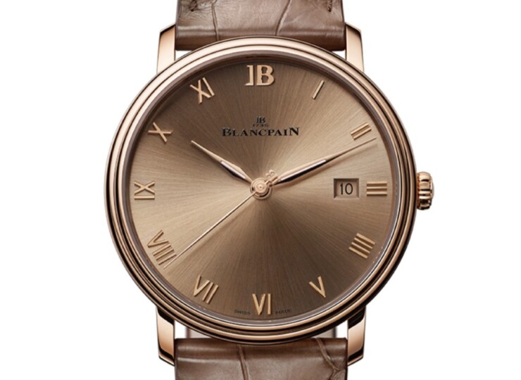 BLANCPAIN ヴィルレ ウルトラスリム 40mm ブラウンゴールド文字盤 6651N-3646-55B