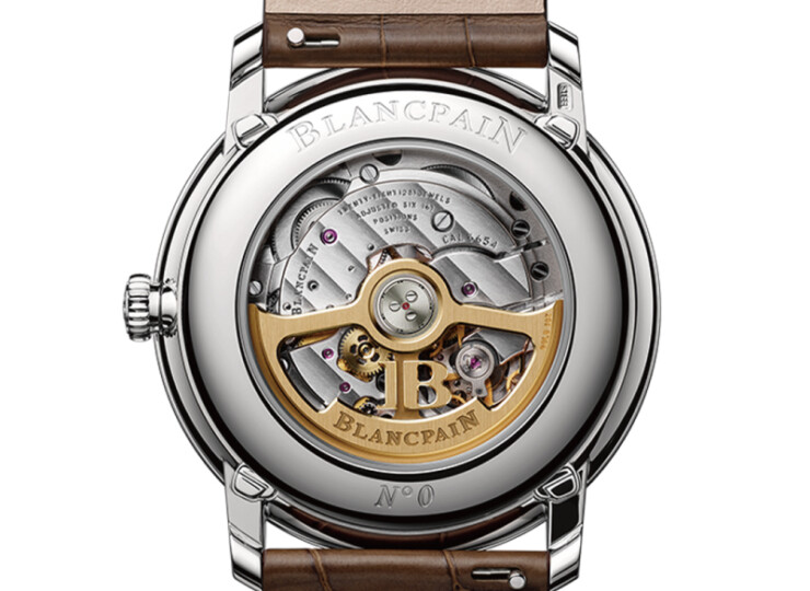 BLANCPAIN ヴィルレ コンプリートカレンダー 40.2mm ブラウンゴールド文字盤 ステンレススチール 6654N-1146-55B