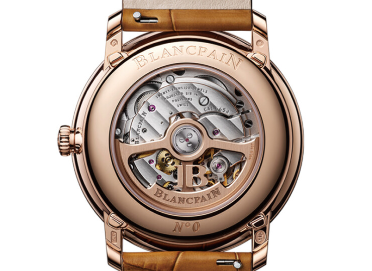 BLANCPAIN ヴィルレ コンプリートカレンダー 40.2mm オパリン文字盤 レッドゴールド 6654N-3642-55B