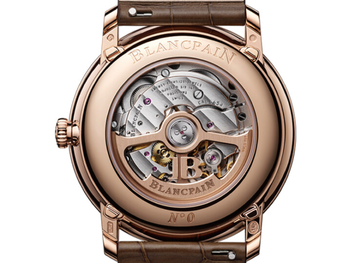 BLANCPAIN ヴィルレ コンプリートカレンダー 40.2mm ブラウンゴールド文字盤 レッドゴールド 6654N-3646-55B