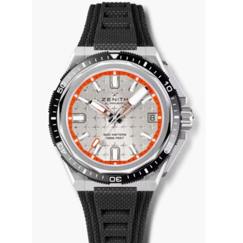 デファイ エクストリーム ダイバー 42.5mm シルバー文字盤