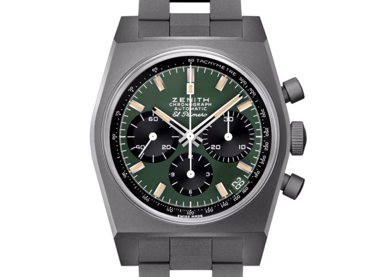 ZENITH クロノマスター リバイバル サファリ 37mm カーキグリーン文字盤 97.T384.400/57.M384