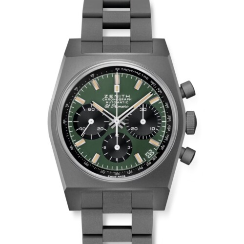クロノマスター リバイバル サファリ 37mm カーキグリーン文字盤
