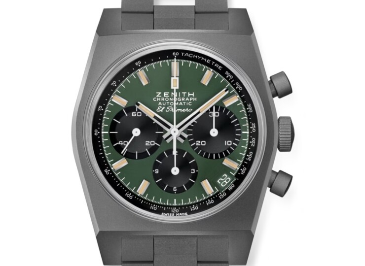 ZENITH クロノマスター リバイバル サファリ 37mm カーキグリーン文字盤 97.T384.400/57.M384