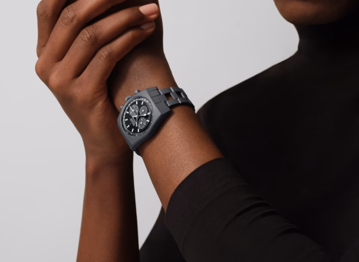 ZENITH クロノマスター リバイバル シャドウ 37mm ブラック文字盤 マイクロブラスト仕上げチタン ブレスレット 97.T384.4061/21.M384