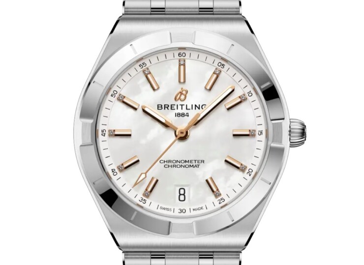 BREITLING クロノマット オートマチック 36 マザーオブパール文字盤 ブレスレット A10320101A1A1