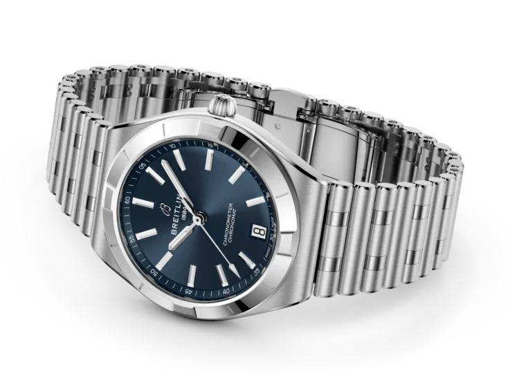 BREITLING クロノマット オートマチック 36 ブルー文字盤 A10320101C1A1
