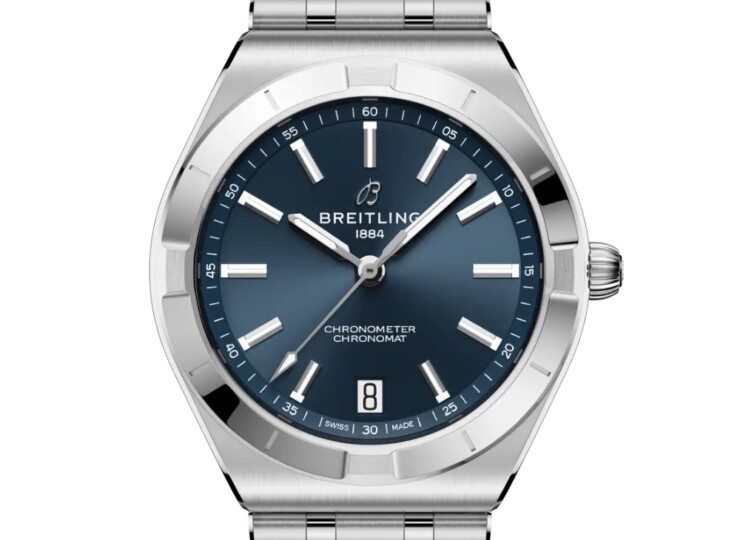 BREITLING クロノマット オートマチック 36 ブルー文字盤 A10320101C1A1