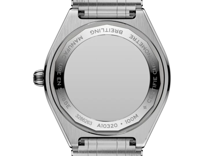 BREITLING クロノマット オートマチック 36 グレー マザーオブパール文字盤 A10320591G1A1