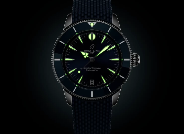 BREITLING スーパーオーシャン ヘリテージ オートマチック 36 ブルー文字盤 A10390161C1S1